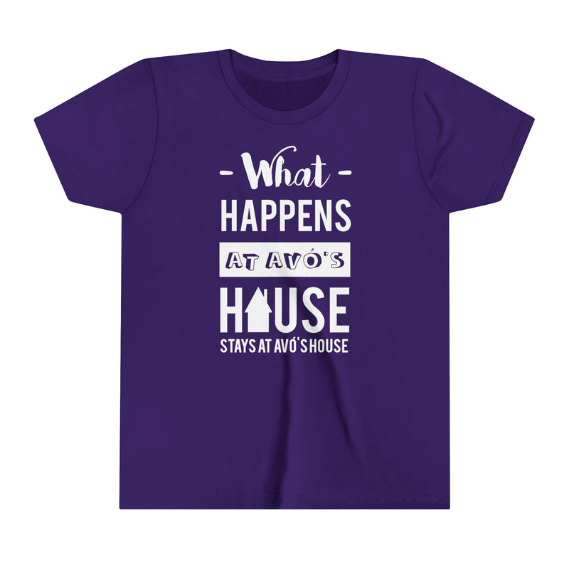 Youth Size What Happens at Avó's Tee (S-XL) - Shopportuguese.com