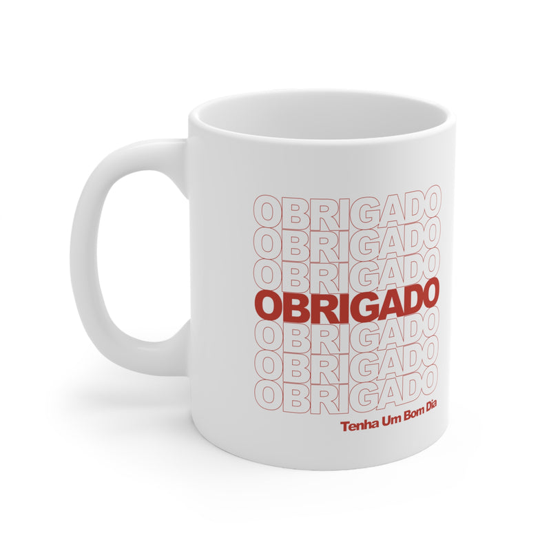 Obrigado Mug