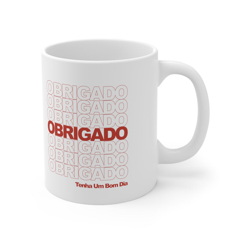 Obrigado Mug