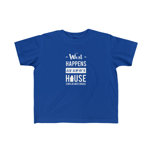 Toddler Size What Happens at Avó's House Tee (2T-5/6T) - Shopportuguese.com