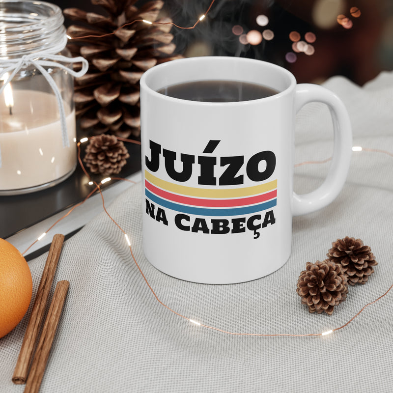 Juizo Na Cabeça Mug - Shopportuguese.com