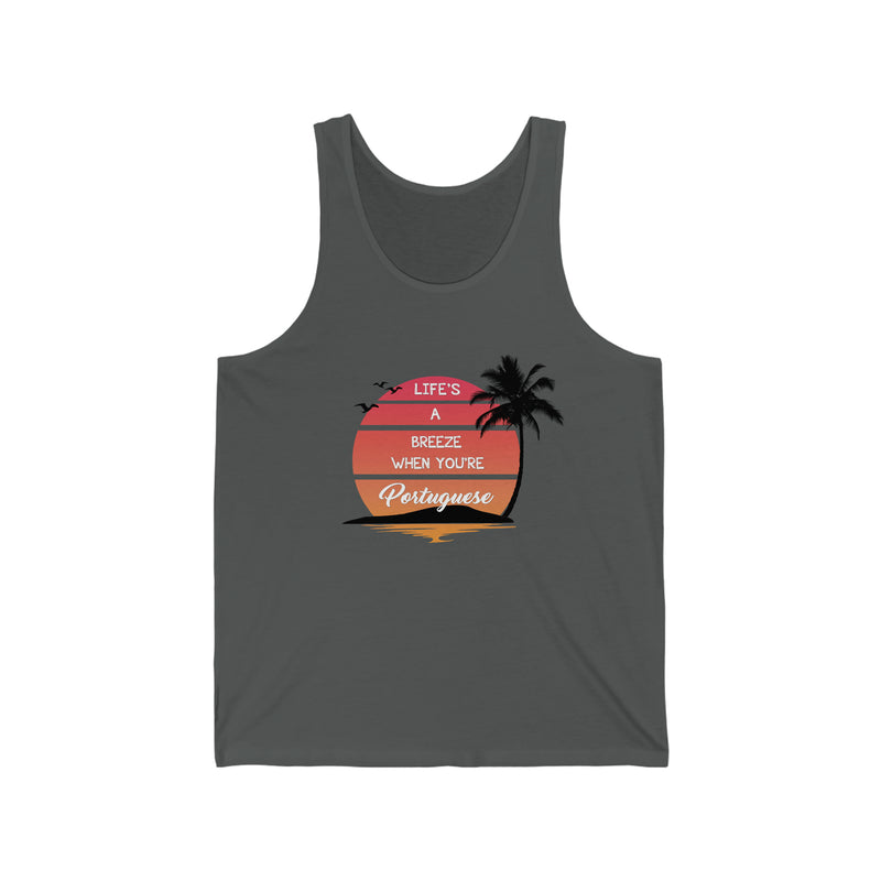 Life's a Breeze When You're Portuguese Men's Tank - Shopportuguese.com