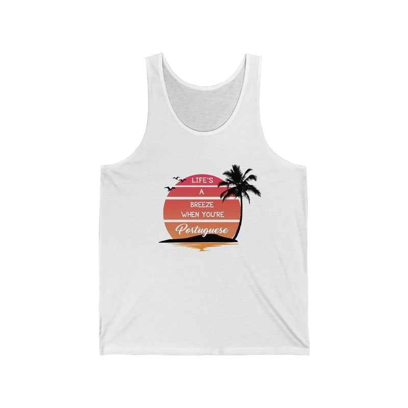 Life's a Breeze When You're Portuguese Men's Tank - Shopportuguese.com