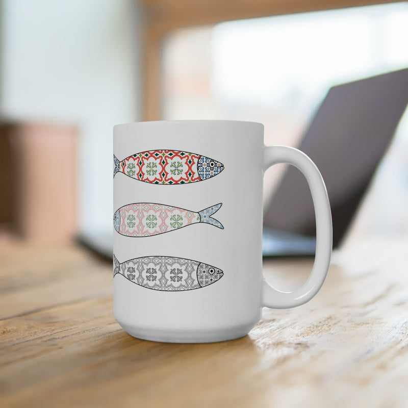 Portuguese Sardine Coffee Mug (15oz) - Shopportuguese.com