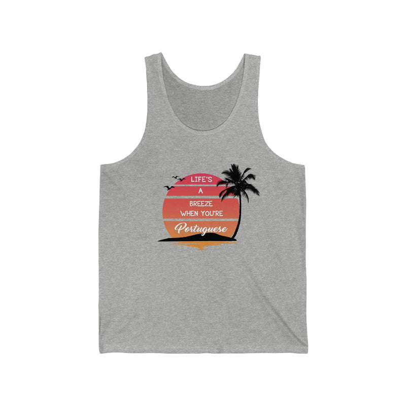 Life's a Breeze When You're Portuguese Men's Tank - Shopportuguese.com