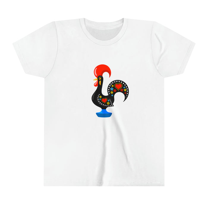 Youth Size Barcelos Rooster T-Shirt (S-XL)