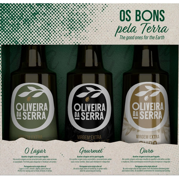 Premium Extra ViriginOlive Oil Variety Pack by Oliveira Da Serra