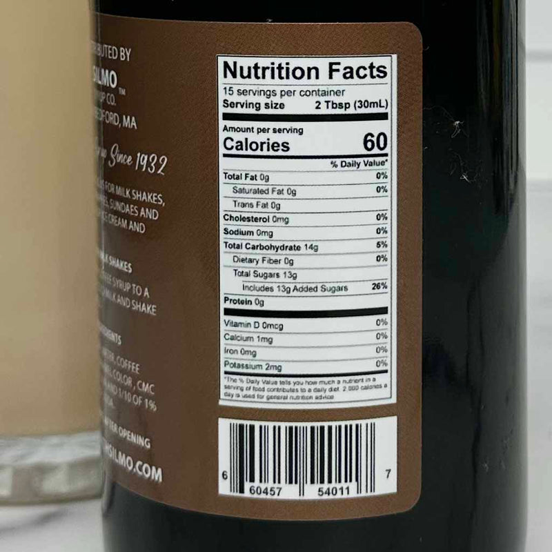 Silmo Coffee Syrup (16 Fl.Oz)