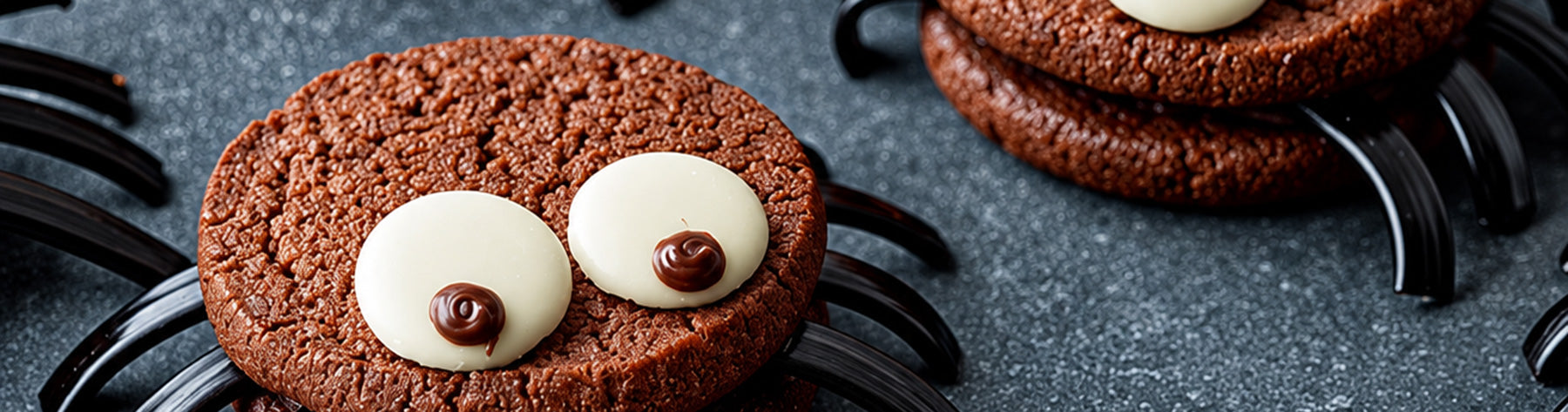 Halloween Spider Cookies
