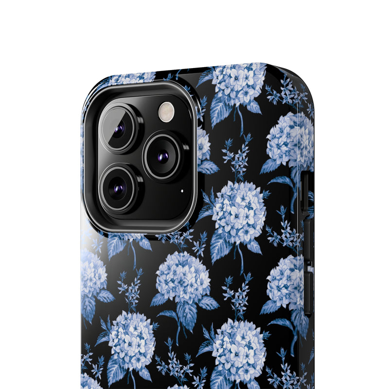 Hortênsias Black Portuguese Tile Phone Case (Apple)