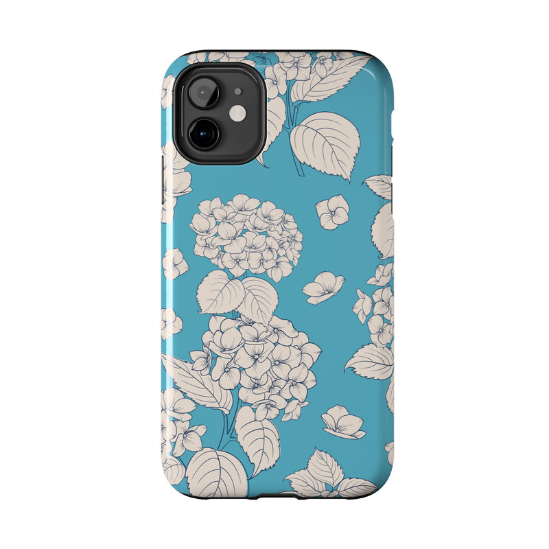 Vintage Hydrangeas Phone Case (Apple)
