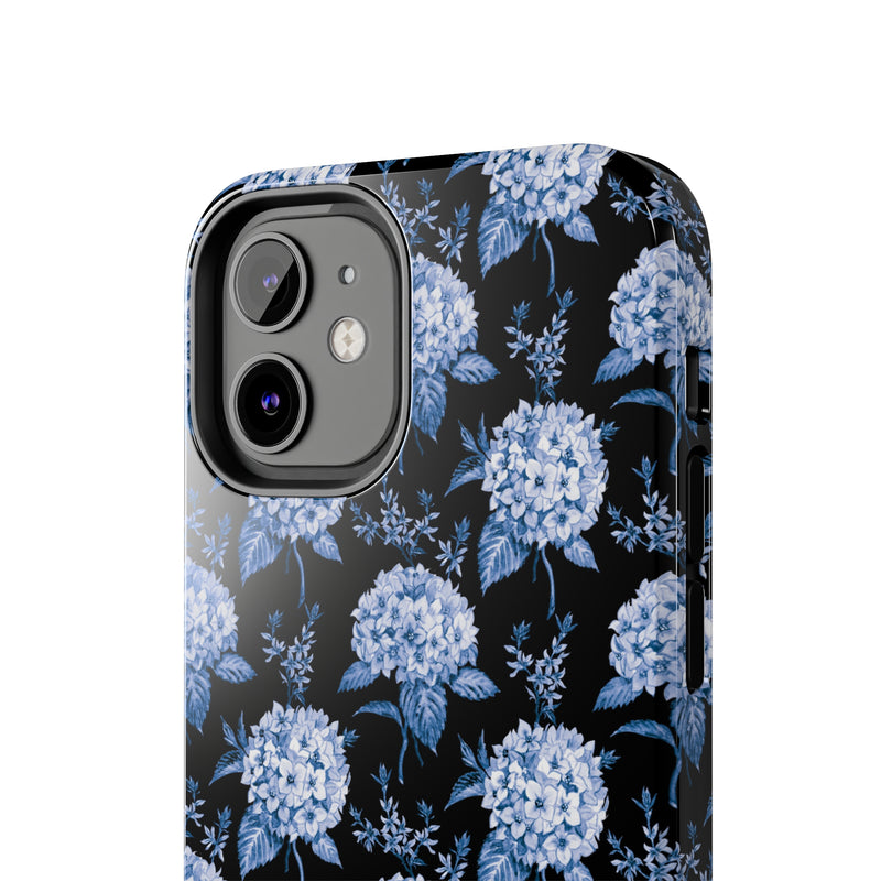 Hortênsias Black Portuguese Tile Phone Case (Apple)