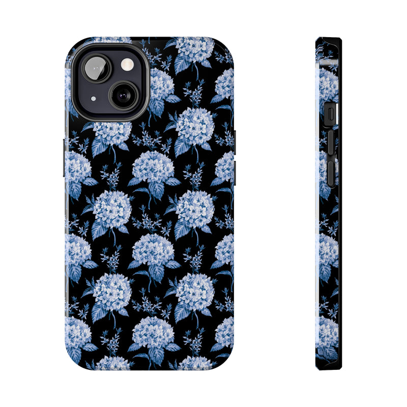 Hortênsias Black Portuguese Tile Phone Case (Apple)