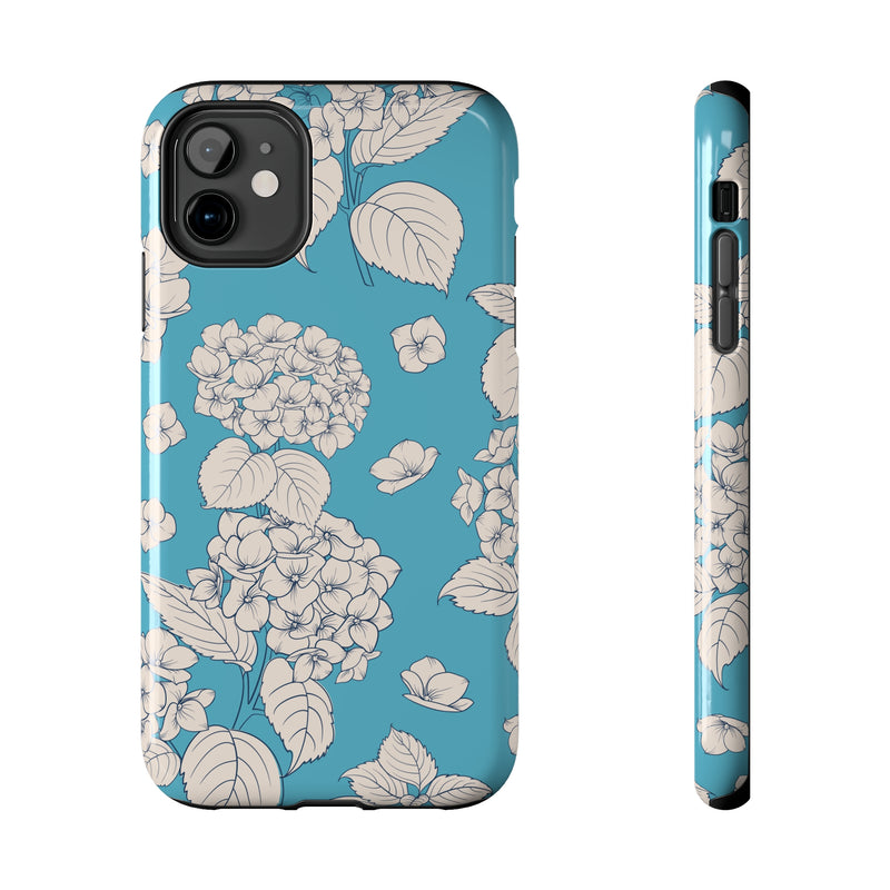 Vintage Hydrangeas Phone Case (Apple)