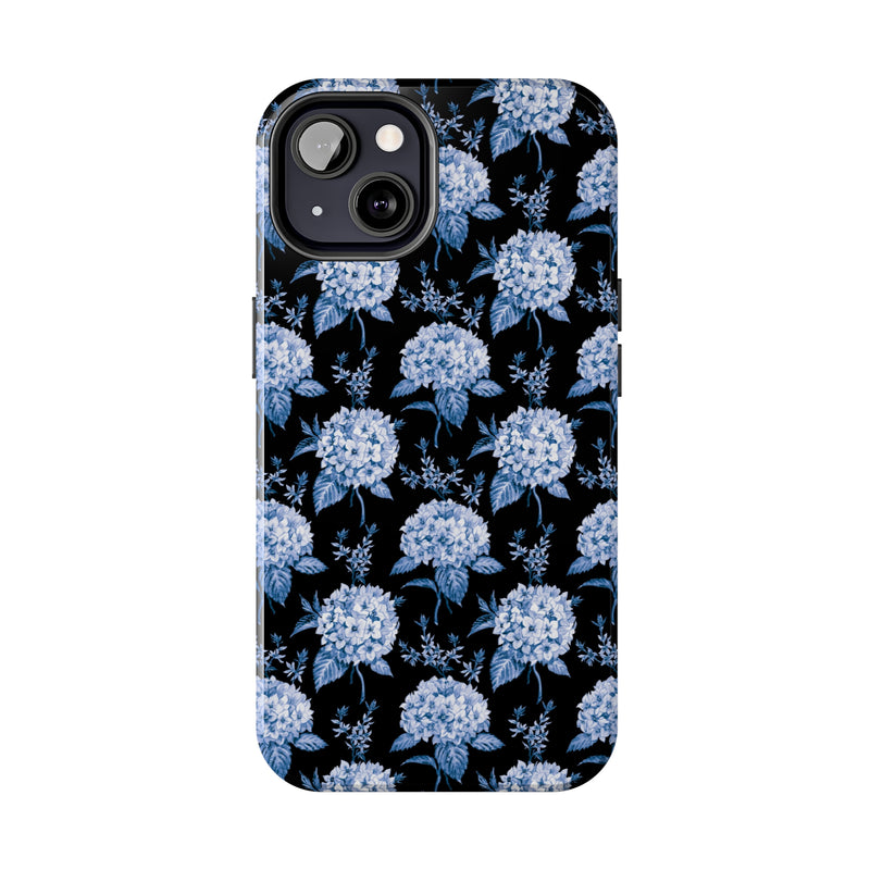 Hortênsias Black Portuguese Tile Phone Case (Apple)
