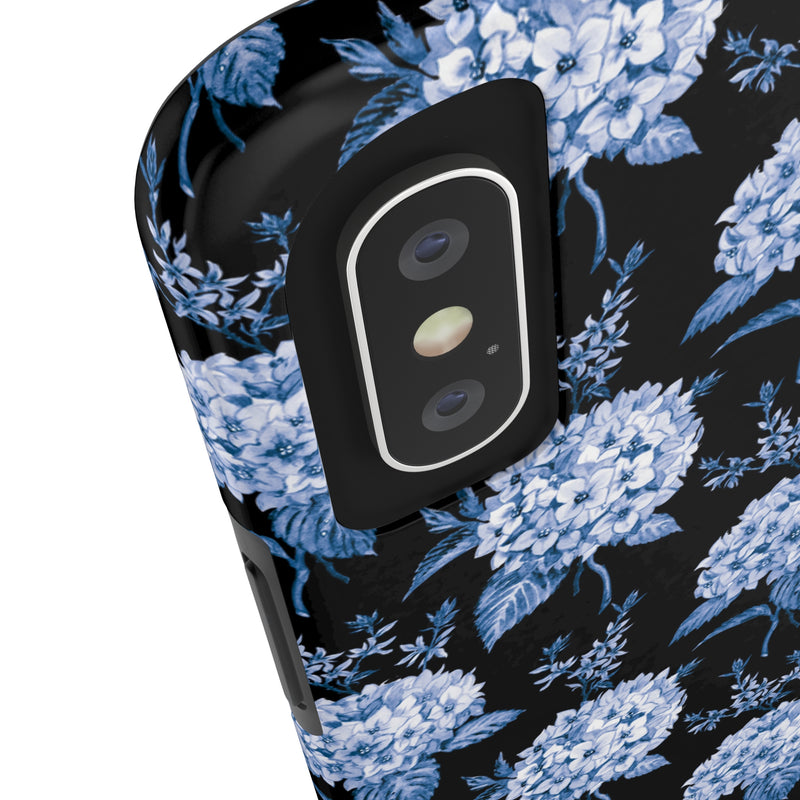Hortênsias Black Portuguese Tile Phone Case (Apple)