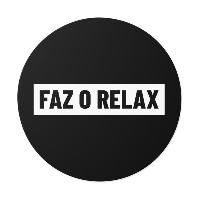 Faz O Relax Vinyl Sticker - Shopportuguese.com  