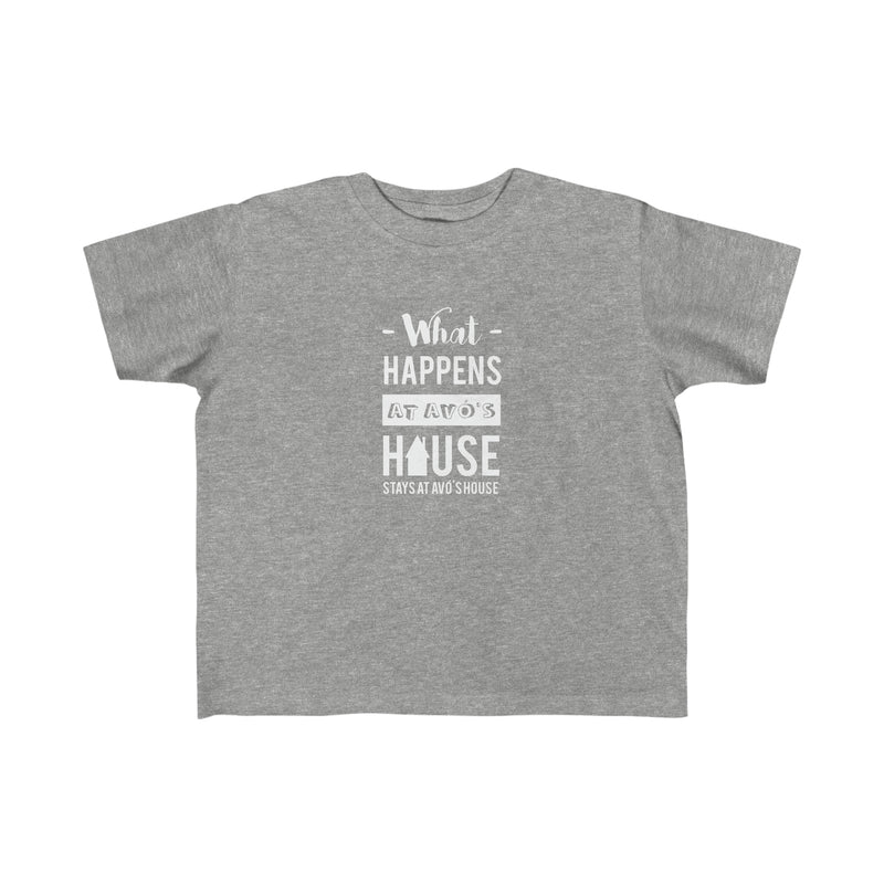 Toddler Size What Happens at Avó's House Tee (2T-5/6T) - Shopportuguese.com  