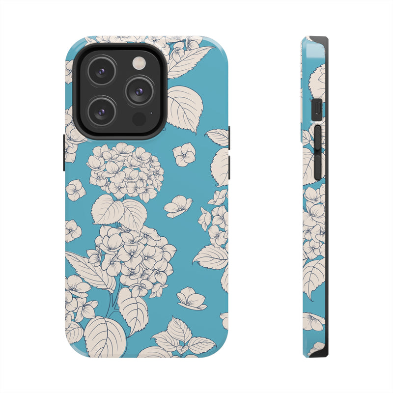 Vintage Hydrangeas Phone Case (Apple)