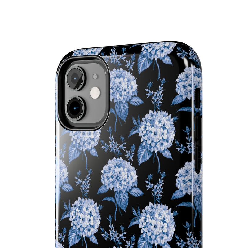 Hortênsias Black Portuguese Tile Phone Case (Apple)