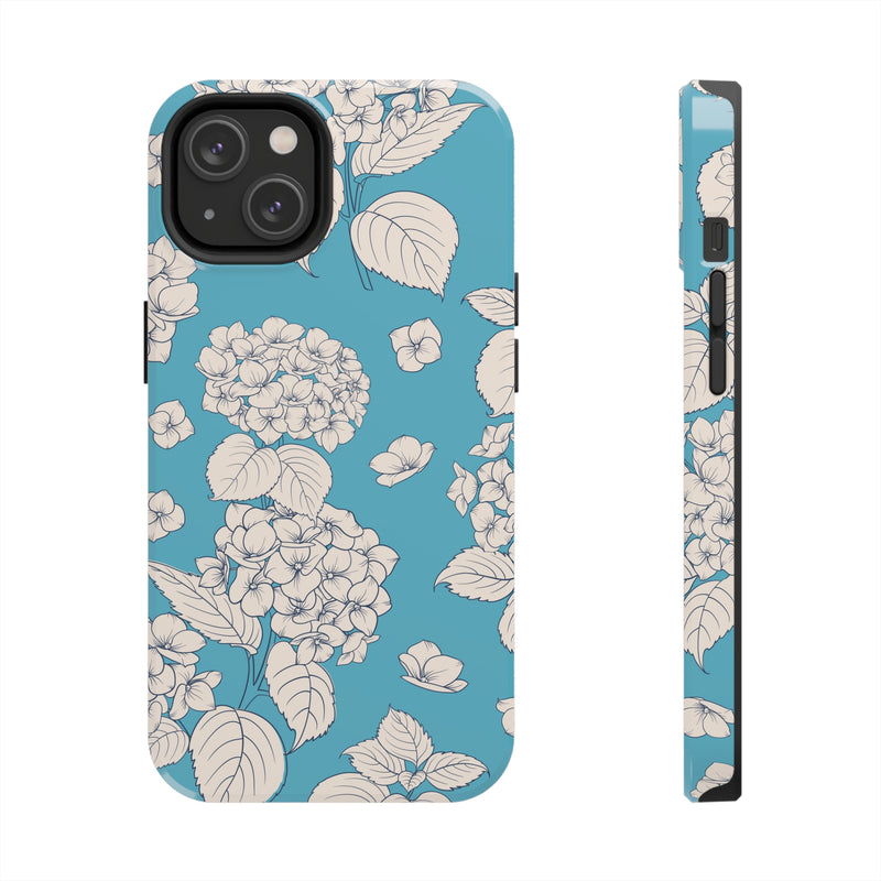 Vintage Hydrangeas Phone Case (Apple)