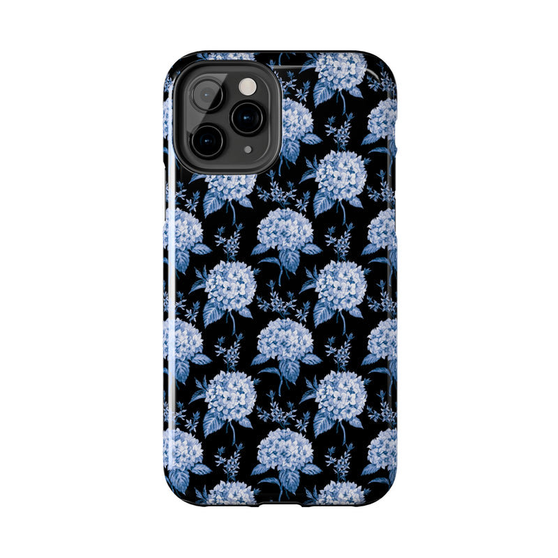 Hortênsias Black Portuguese Tile Phone Case (Apple)