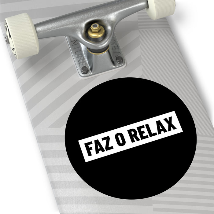 Faz O Relax Vinyl Sticker - Shopportuguese.com  