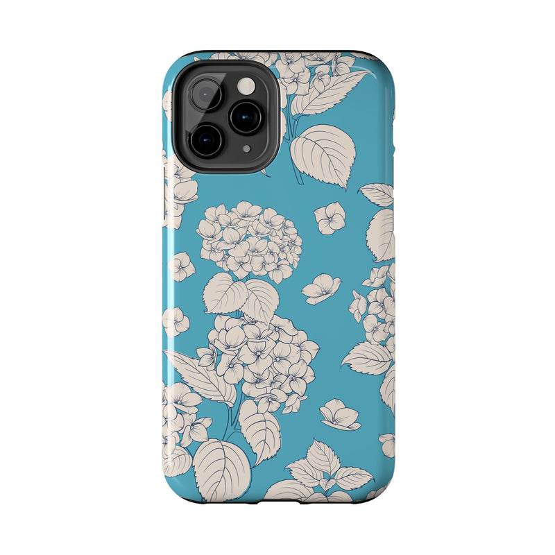 Vintage Hydrangeas Phone Case (Apple)