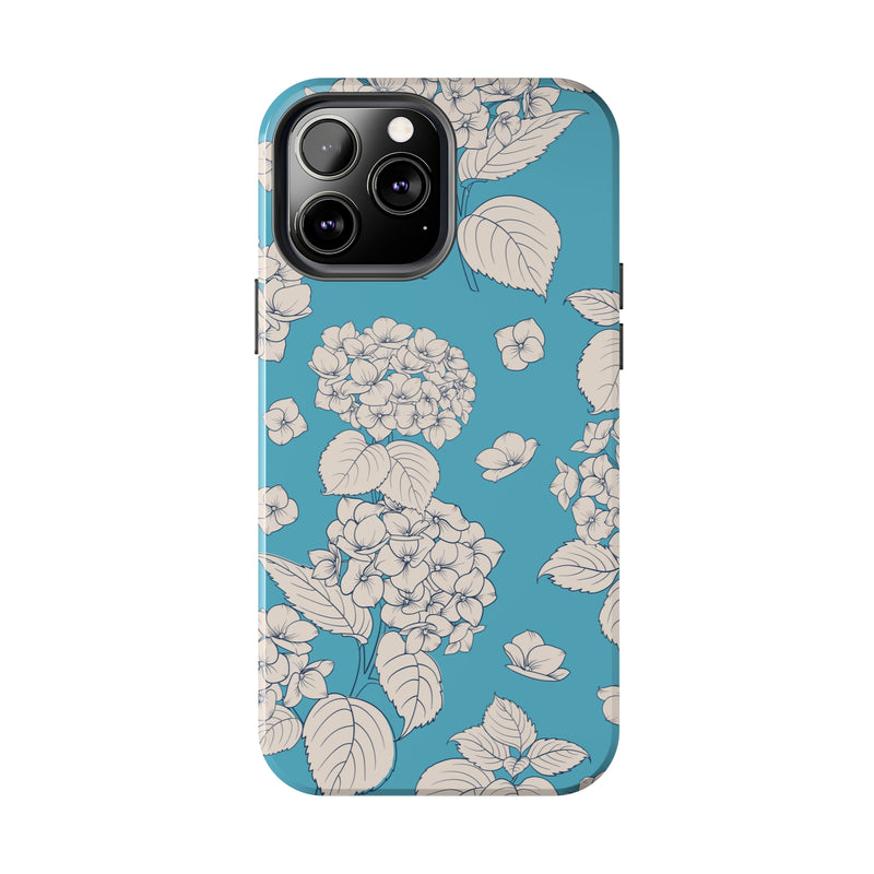 Vintage Hydrangeas Phone Case (Apple)
