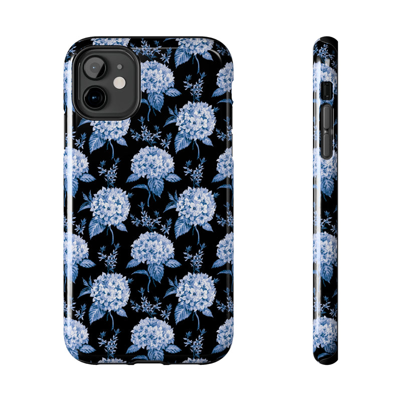 Hortênsias Black Portuguese Tile Phone Case (Apple)