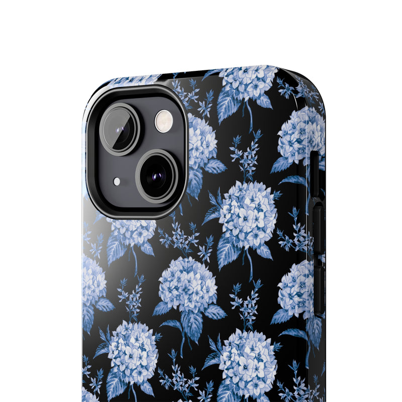 Hortênsias Black Portuguese Tile Phone Case (Apple)