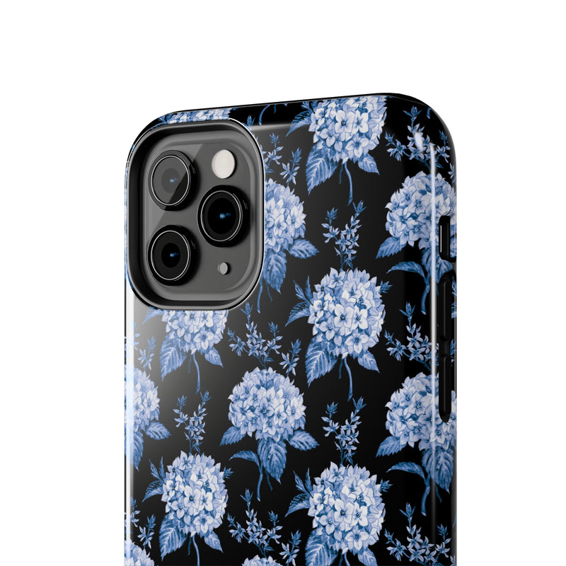 Hortênsias Black Portuguese Tile Phone Case (Apple)