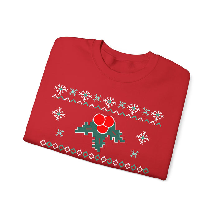 Christmas Sweatshirt - Mistletoe | "Dá Cá Um Beijo" 🇨🇦