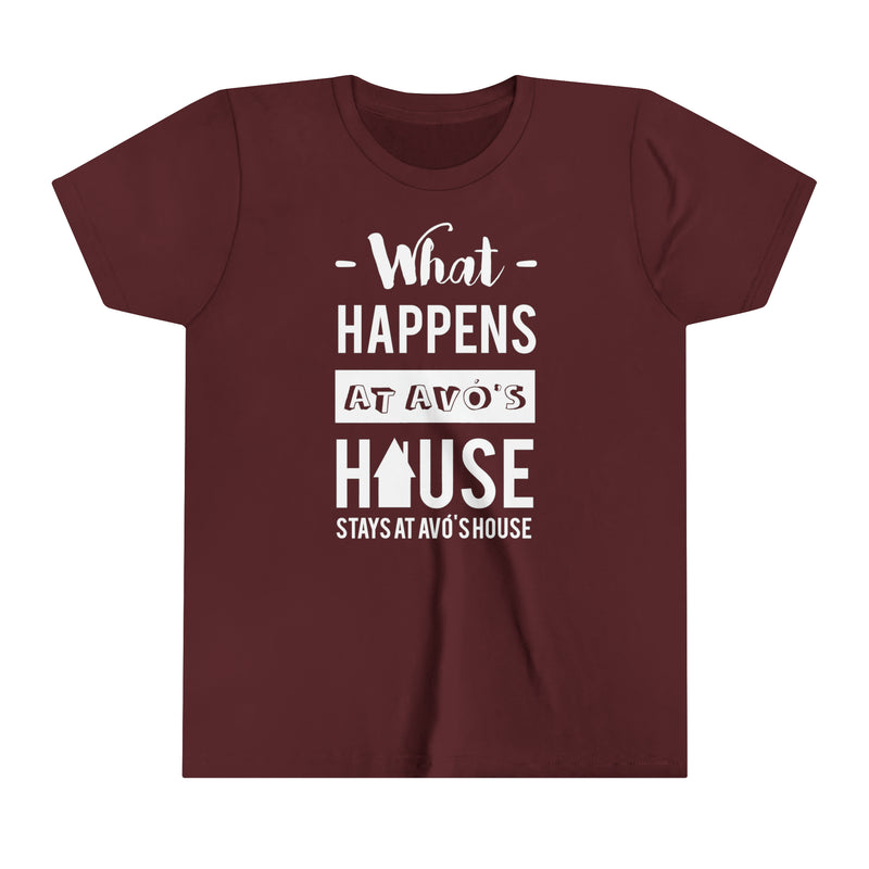 Youth Size What Happens at Avó's Tee (S-XL) - Shopportuguese.com  