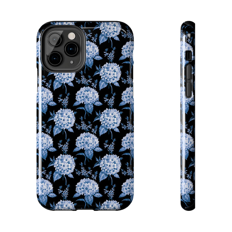 Hortênsias Black Portuguese Tile Phone Case (Apple)
