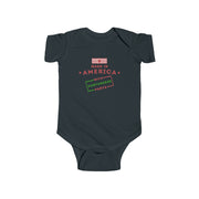 Made in America With Portuguese Parts Onesie - Shopportuguese.com  