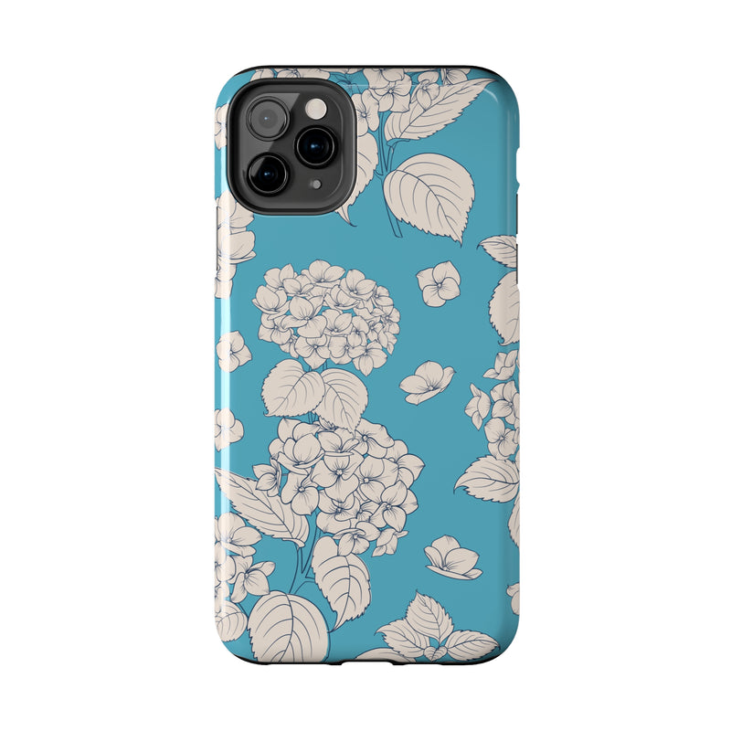 Vintage Hydrangeas Phone Case (Apple)