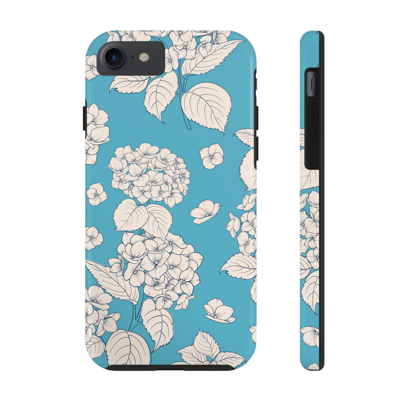 Vintage Hydrangeas Phone Case (Apple)
