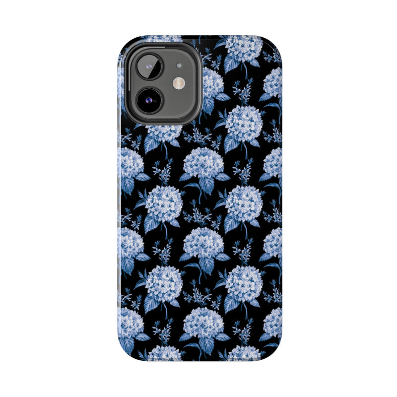 Hortênsias Black Portuguese Tile Phone Case (Apple)