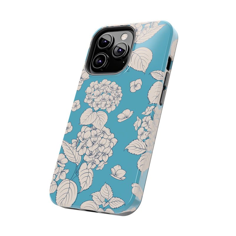 Vintage Hydrangeas Phone Case (Apple)