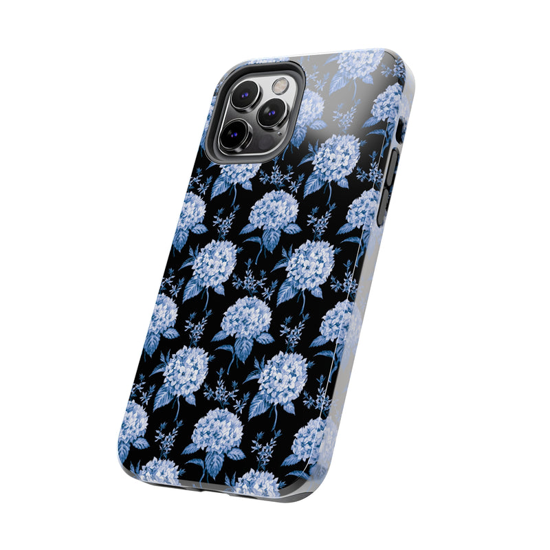 Hortênsias Black Portuguese Tile Phone Case (Apple)