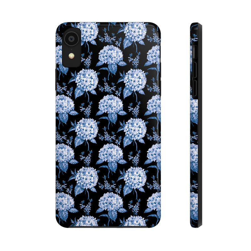 Hortênsias Black Portuguese Tile Phone Case (Apple)