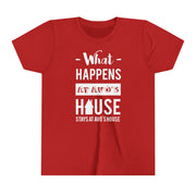 Youth Size What Happens at Avó's Tee (S-XL) - Shopportuguese.com  