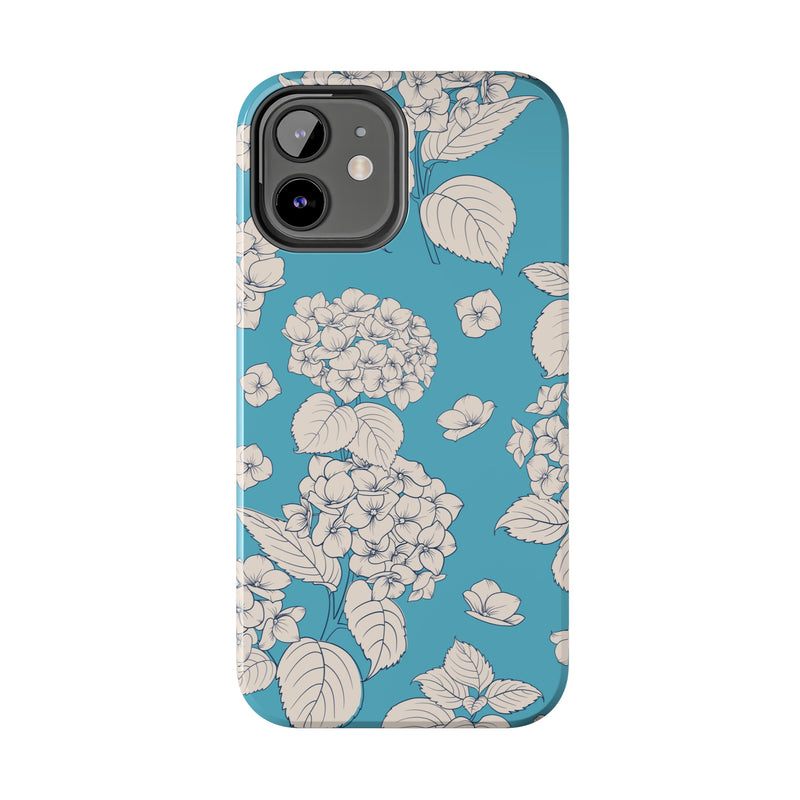 Vintage Hydrangeas Phone Case (Apple)