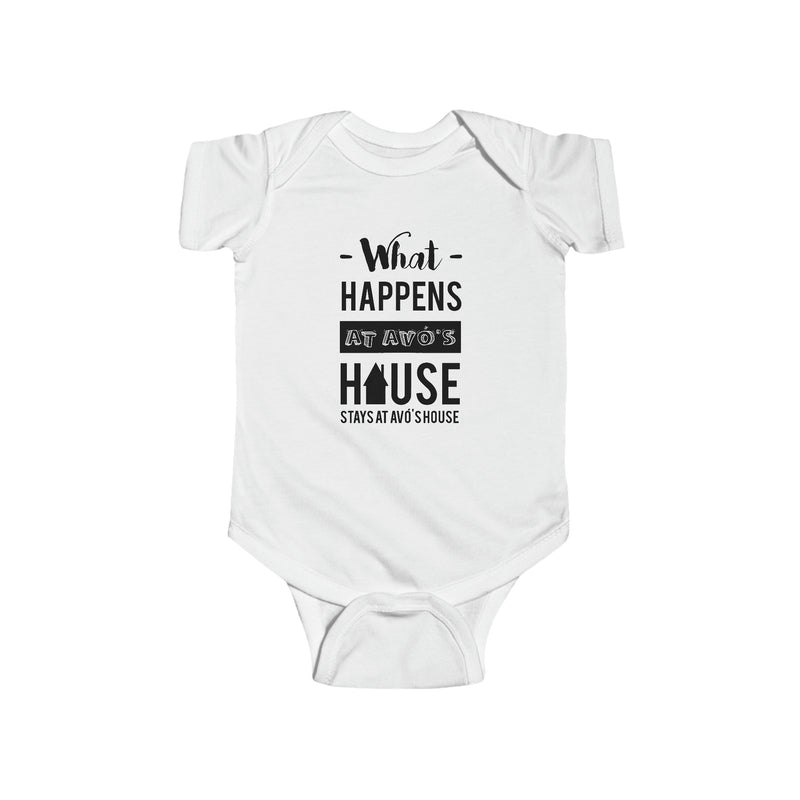 What Happens at Avó's House Onesie - Shopportuguese.com  