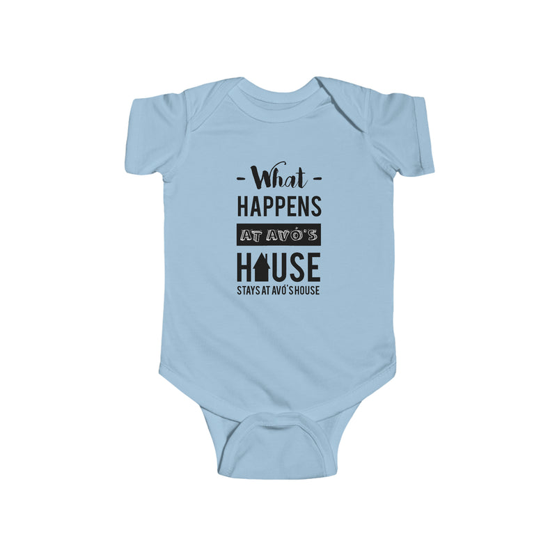 What Happens at Avó's House Onesie - Shopportuguese.com  