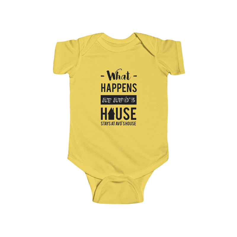 What Happens at Avó's House Onesie - Shopportuguese.com  