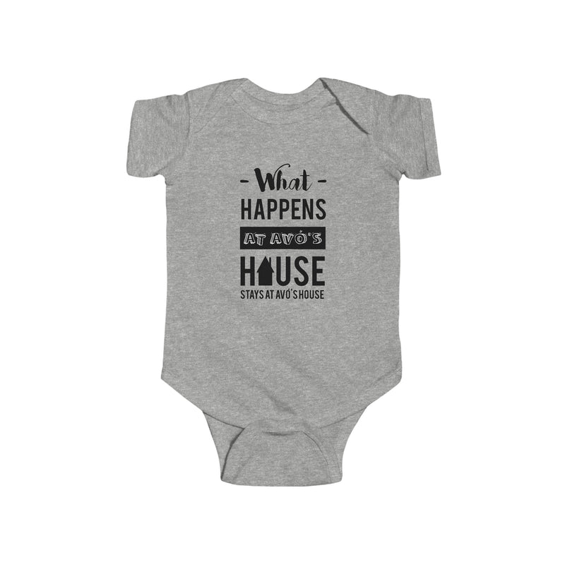 What Happens at Avó's House Onesie - Shopportuguese.com  