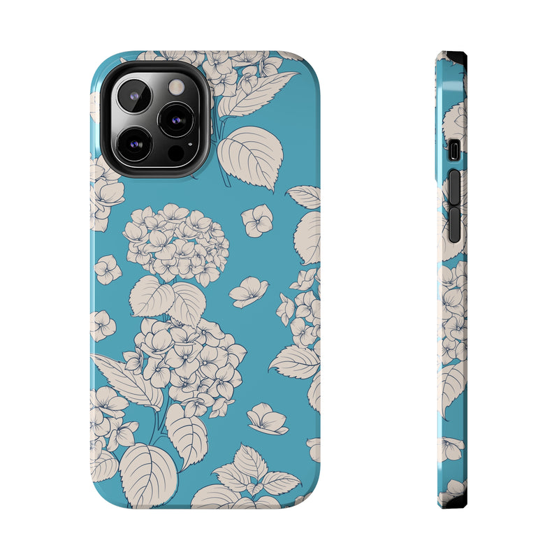 Vintage Hydrangeas Phone Case (Apple)