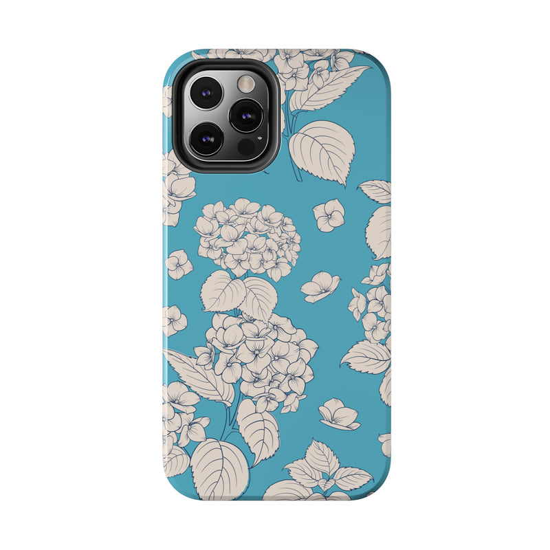 Vintage Hydrangeas Phone Case (Apple)